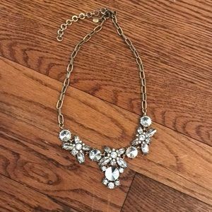 Jcrew crystal statement necklace